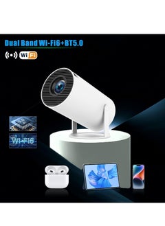 Mini Projector – Portable 4K Support, Bluetooth & WiFi6 Smart Projector, Home Cinema, Android/TV Stick/HDMI/USB Compatible, Compact, High-Brightness, Outdoor, Theater-Style Entertainment - pzsku/ZBE5BEFBE253AF073AEF7Z/45/1741157884/8e248254-d891-40ec-a610-2a67ab8628ee