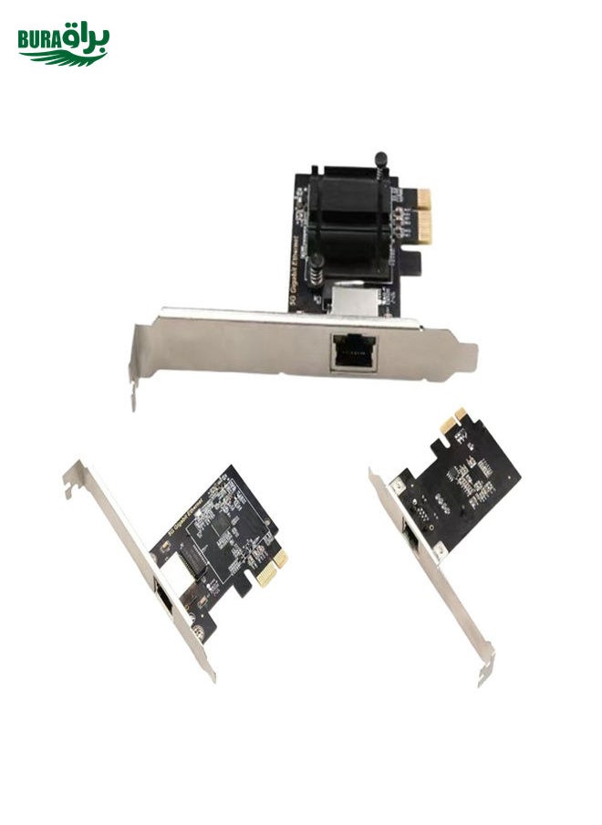 BURAQ - 5G Gigabit Diskless NIC Desktop Realtek RT8126 PCIeX1 Supports ROS,ESXi Diskless PXE boot - Image 1
