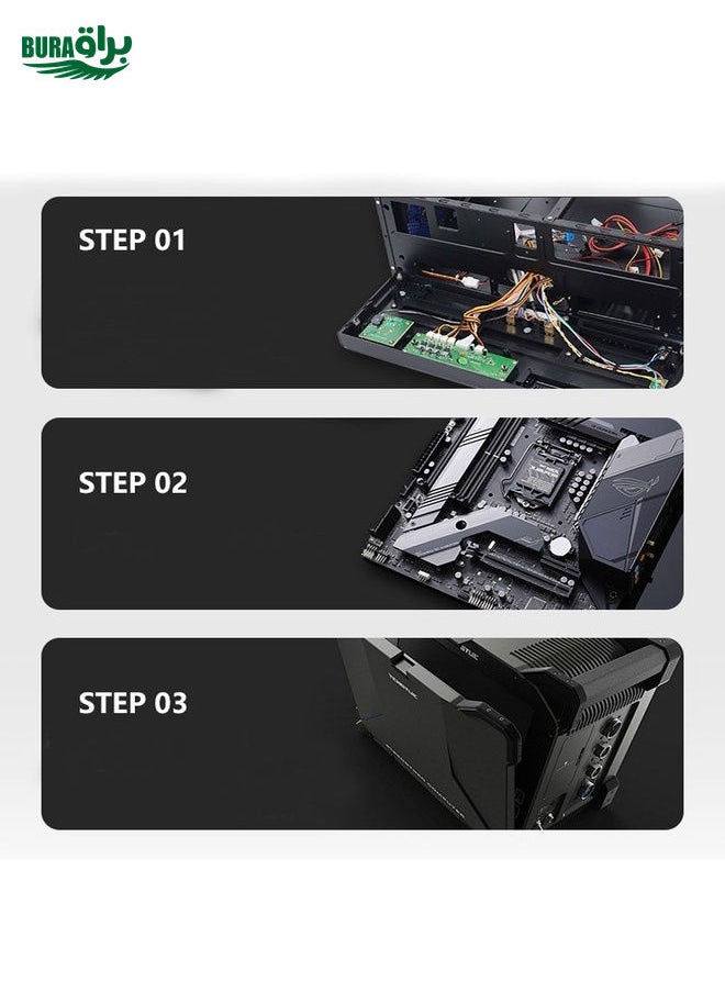 BURAQ - 5G Gigabit Diskless NIC Desktop Realtek RT8126 PCIeX1 Supports ROS,ESXi Diskless PXE boot - Image 1