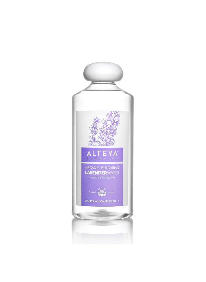Alteya Organics Alteya Organics Lavender Water USDA Certified Organic Facial Toner 17 Fl Oz500mL Pure Bulgarian Lavandula Angustifolia Flower Water AwardWinning Moisturizer BPAFree Bottle with Reducer 