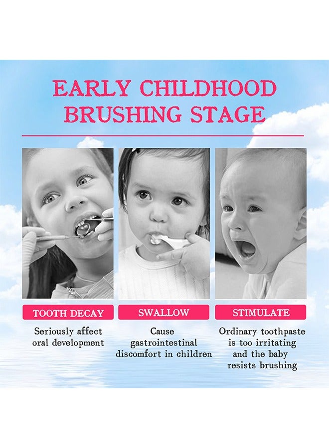 Jaysuing Rids Foam Toothpaste,Children's Low Fluoride Toddler Toothpaste, Dental Care For Children 3 Years And Up, Super Fine Mousse Foam, Easy To Use (Strawberry Flavors) 60ml - Image 4