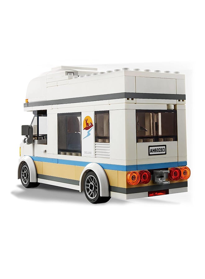 LEGO 6327954 City Holiday Camper Van 60283 Building Kit; Toy Camper Van With Furnished Interior; Holiday Playset Including 2 Minifigures And A Baby Figure; A Treat For Boys And Girls Who Love Lego Playsets (190 Pieces) 5+ Years - Image 4