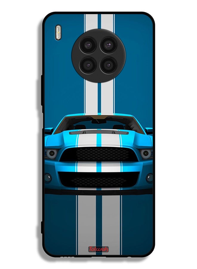 Tolwak Honor 50 Lite Protective Case Cover Car Abstract Art - Image 2