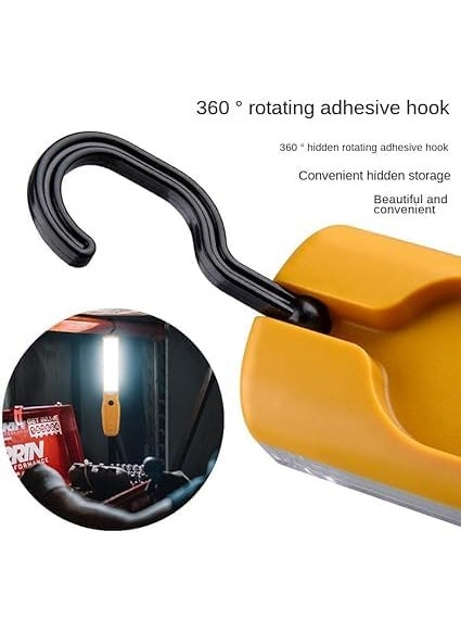 MSA MSA Handy Lamp with Magnetic Base Hanging Hook 360 Rotate Mechanic Light for Car Engines RepairEmergency Rechargeable Handheld Mini Torch for CampingOutdoorPicnic Pack of 1Multicolor  - Image 5