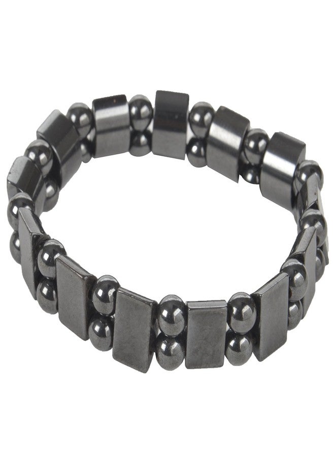 AHCS Acupressure Magnetic B.P. Bracelet (Free Size, Metallic) - Image 1