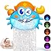 Puidapo Bath ToysLight Up Baby Bath Toys Bath Bubble Machine with Colourful RGB Light Great Birthday for Toddler Boys and Girls Tub Toy for Kids Ages 13 48 - Image 3
