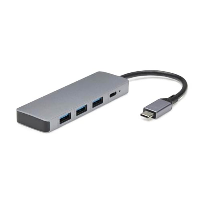 USB 3.2/3.1 Gen 2 Multiport USB C Hub Dock, 10Gbps, USB-C to 1xUSB-C/3xUSB-A, Works with Windows/Mac, Silver, Black - Image 4