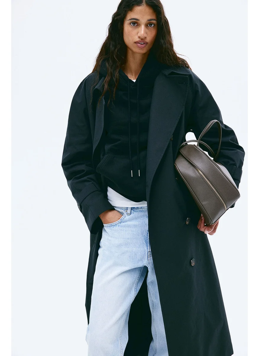 اتش اند ام Double-Breasted Trenchcoat