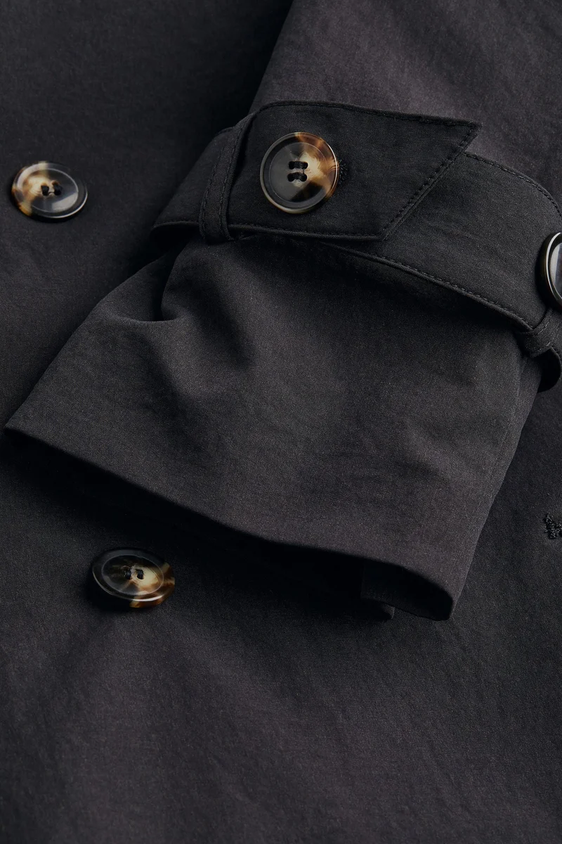 اتش اند ام Double-Breasted Trenchcoat