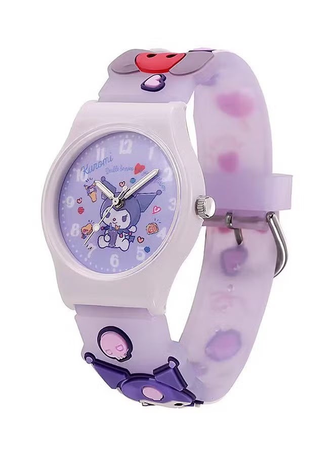 Sanrio 3D Pattern Child Wrist Watch Hello Kitty Cinnamoro Waterproof Quartz Watch Kuromi Cartoon Christmas Watchband Kids Gift - Image 3
