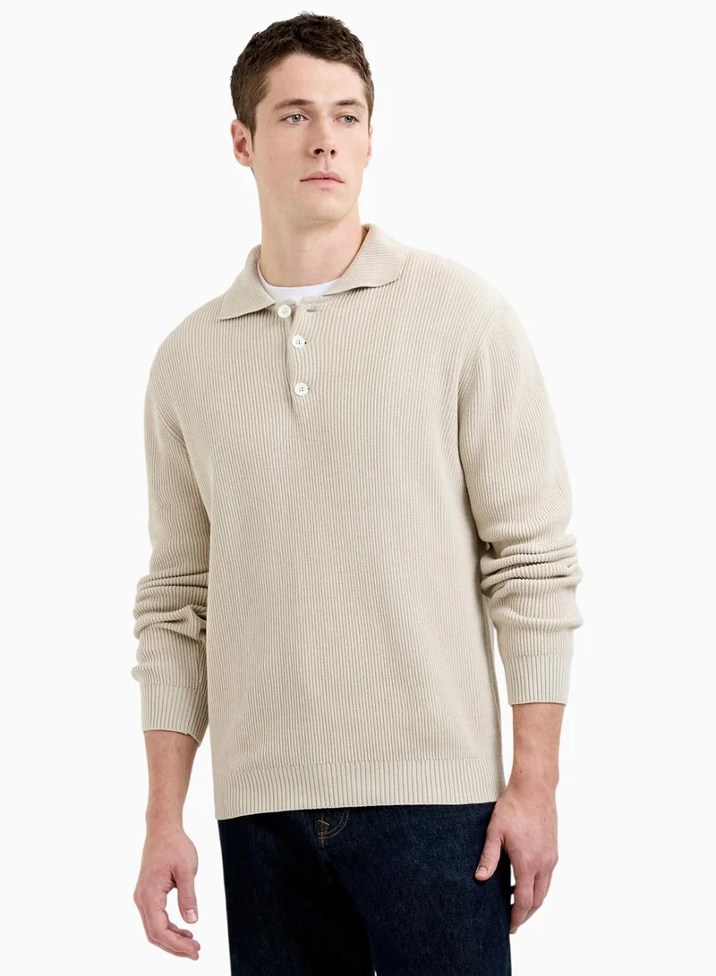 French Connection Heavy Knited Polo