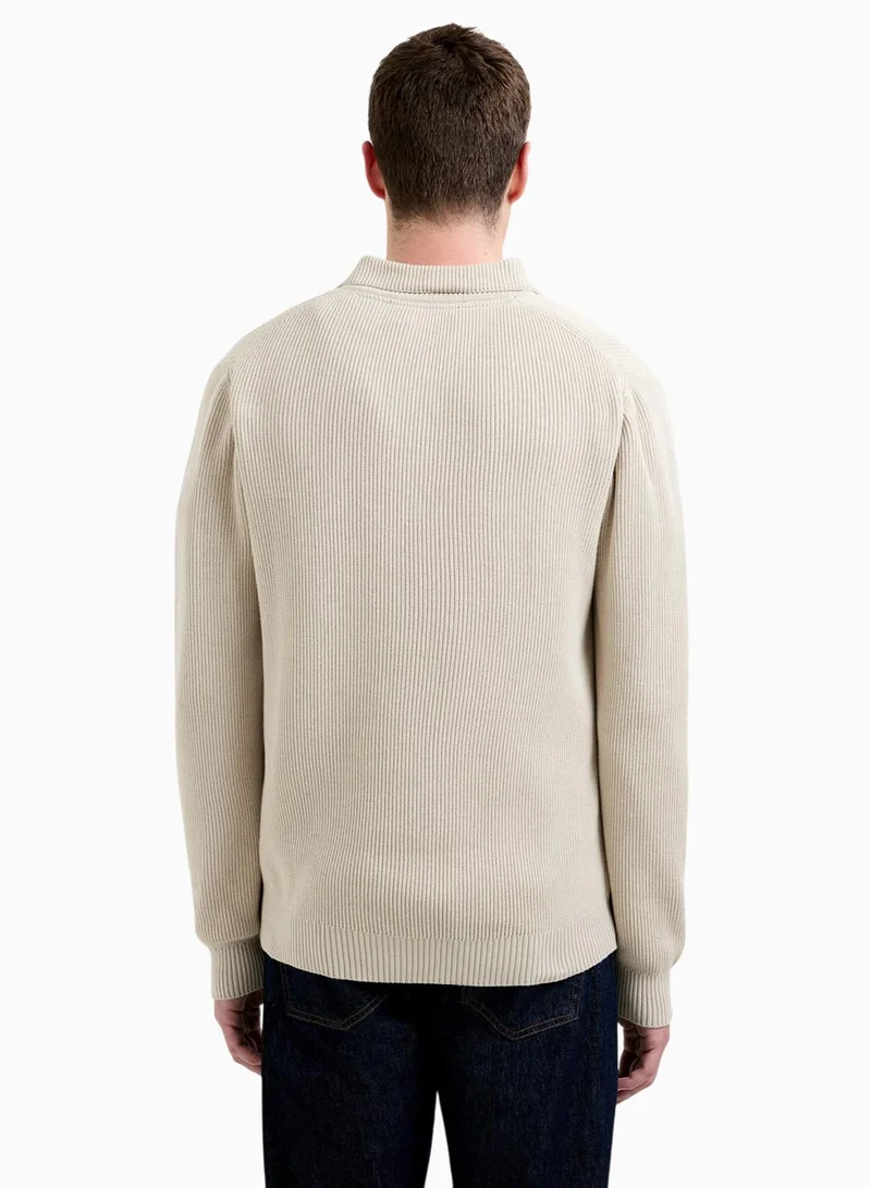 French Connection Heavy Knited Polo