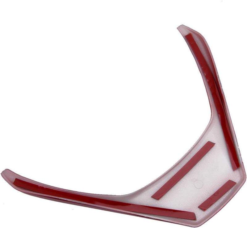 QASULER Red Steering Wheel Frame Cover Trim for Toyota Corolla - Image 4