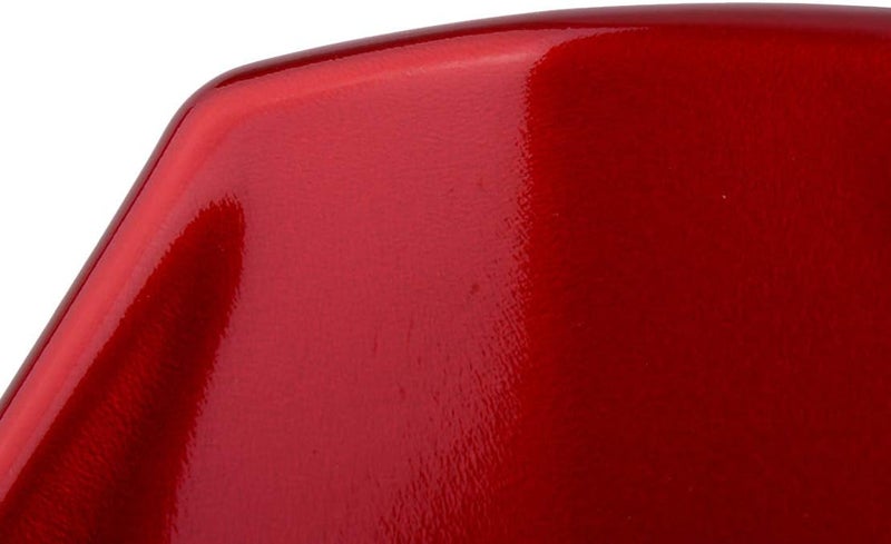 QASULER Red Steering Wheel Frame Cover Trim for Toyota Corolla - Image 2