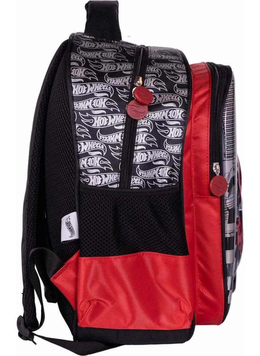 Bm Obm Hot Wheels Super Fast School Bag 2592  - Image 2