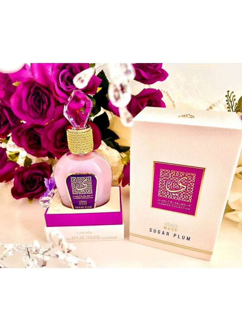 لطافة للجنسين مسك شوجر بلوم EDP بخاخ 3.4 أوقية - Image 3