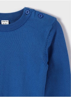 LC WAIKIKI Crew Neck Long Sleeved Baby Boy Sweater  - Image 3