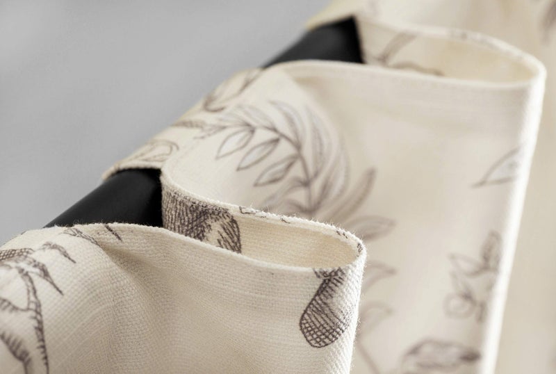 ميزون دي هيرمين Maison D 'Hermine 100 ٪ Startain - 50 "" X108 "" Beige Devinative Stain -Startains - Resthetic Sertains for Farmhouse Kitchen & Bedroom - for Spring & Summer - Jouy Paradis Collection - Image 3