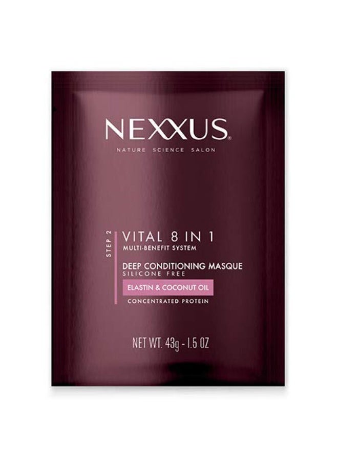 Nexxus New York Salon Care Vitall 8-In-1 Coconut & Protein Complex Rejuvenating Masque 1.5 oz