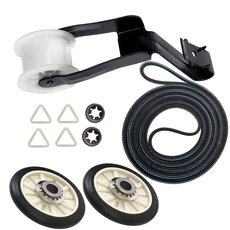 Seentech 4392065 Dryer Repair Kit With 349241T Drum Roller Kit 691366 Idler Pulley 341241 Belt by Seentech Exact fit for Whirlpool Kenmore Dryers Replaces AP3131942 AP3098345 AP6010582 WP691366