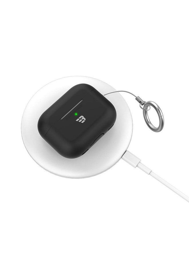 بايكرون حافظة سيليكون لسماعات Airpods Pro الجيل الثاني باللون الأسود - Image 4