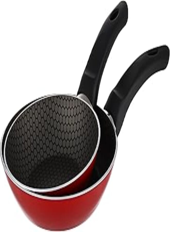 Trueval frypan set 2 pcs size : 16-20