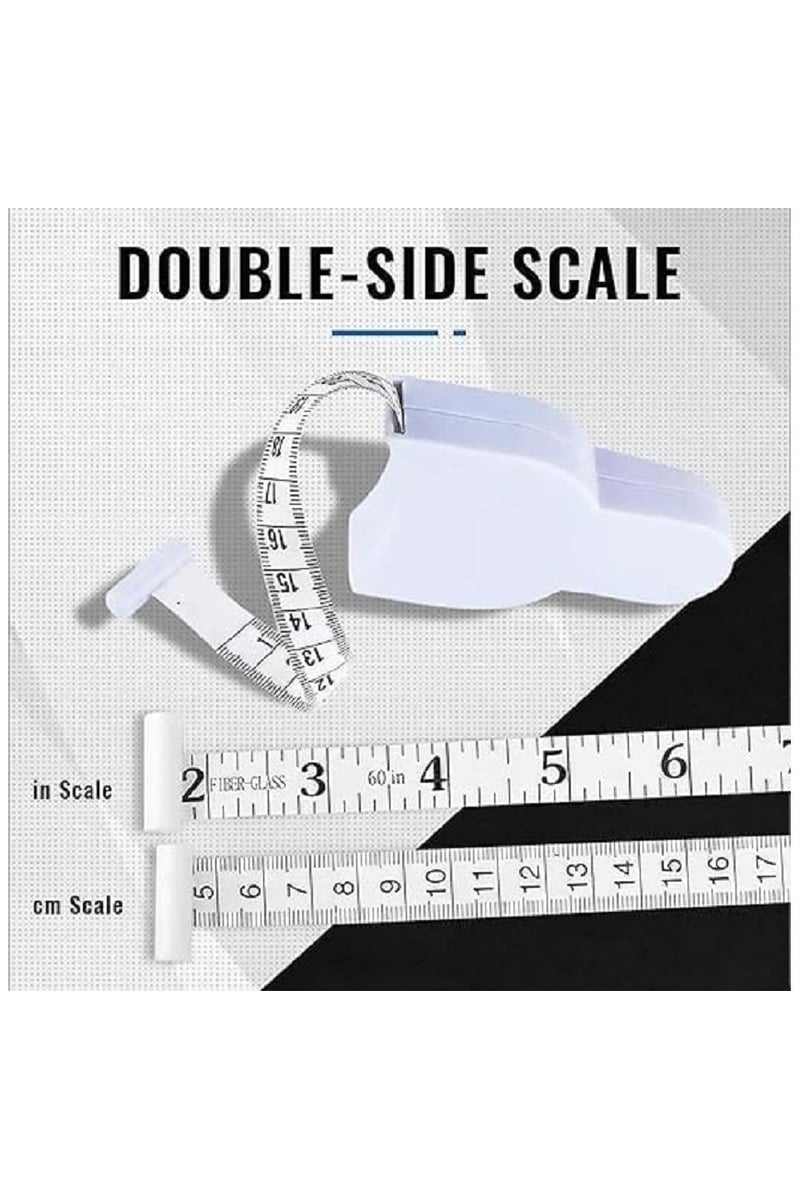Retractable Body Measurement Tool Automatic Telescopic Fitness Tracker Body Fat Assessment Tape Measure - Image 2