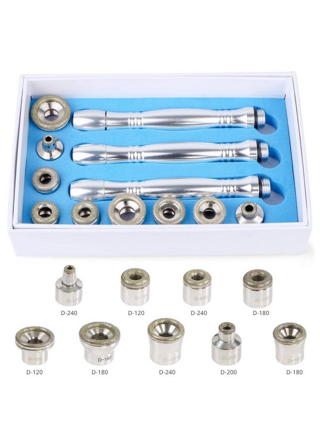 UNOISETION Diamond Microdermabrasion Tips Replacements 3 Wands 9Pcs Dermabrasion Tips Replacement With 50Pcs Cotton Filter For Diamond Dermabrasion Peeling Facial Skin Care (Us)  - Image 5