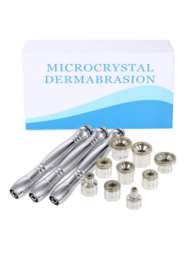 UNOISETION Diamond Microdermabrasion Tips Replacements 3 Wands 9Pcs Dermabrasion Tips Replacement With 50Pcs Cotton Filter For Diamond Dermabrasion Peeling Facial Skin Care (Us)  - Image 4