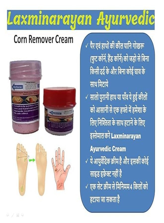 Laxminarayan Ayurvedic Foot Corn/Hand Corn Remover, Callus Remover, Kapasi Remover Cream/Malam - Image 4