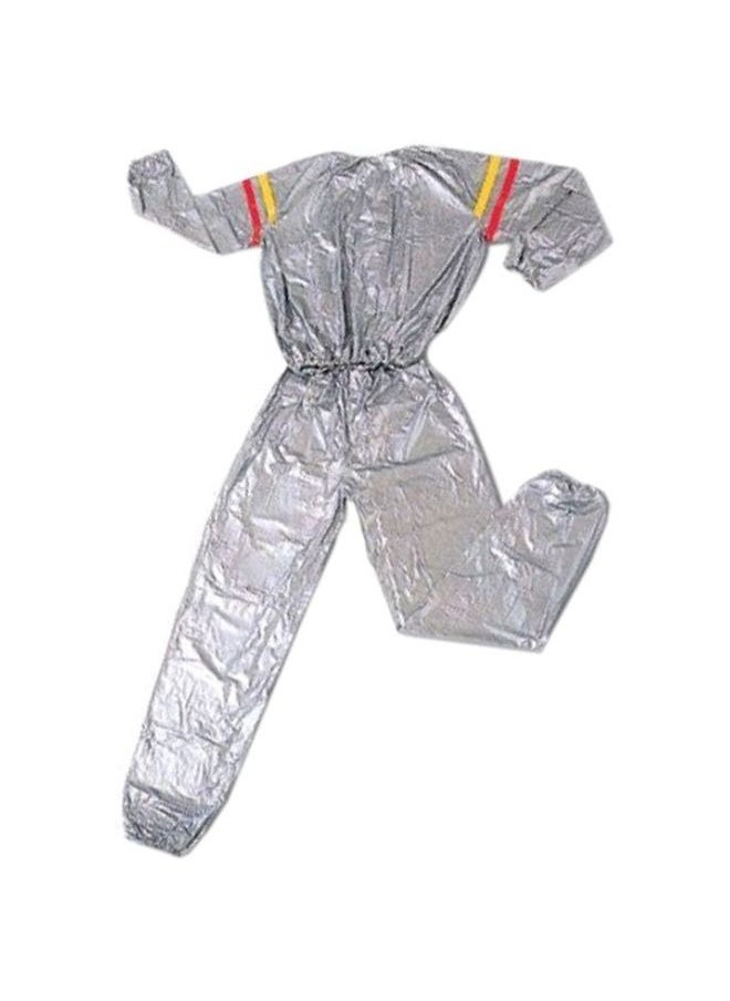 Generic - Heavy Duty Sauna Suit Men Women Weight Loss Exercise Slimming Gym Fitness Workout Anti-Rip Sweat Suit Suit for Women/Men Exercise Weight Loss Gym Fitness Workout - Image 1