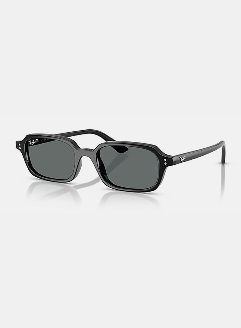 Ray-Ban Men Men Full Rim Rectangular Sunglasses 0RB4455 52 - Image 1