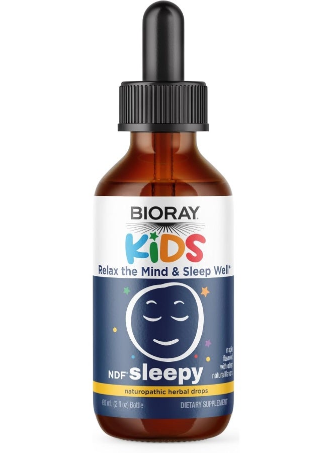 BIORAY Kids NDF, Maple - 2 fl oz - Through The Night - Non-GMO, Vegan, Gluten Free - 1-2 Month Supply - Image 1