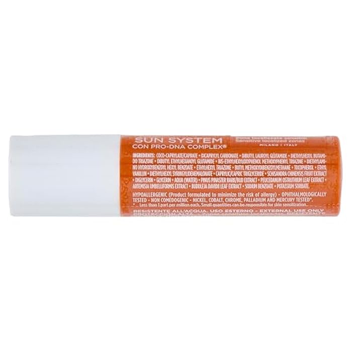 Rilastil Sun System Transparent Sun Stick SPF 30 for Sensitive Areas, High Protection, Water Resistant, 3 ml - Image 3