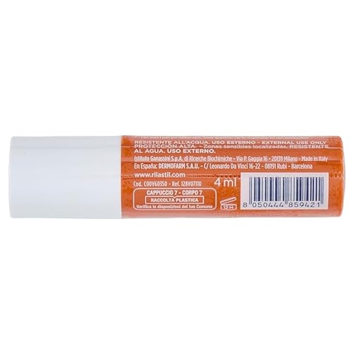 Rilastil Sun System Transparent Sun Stick SPF 30 for Sensitive Areas, High Protection, Water Resistant, 3 ml - Image 2
