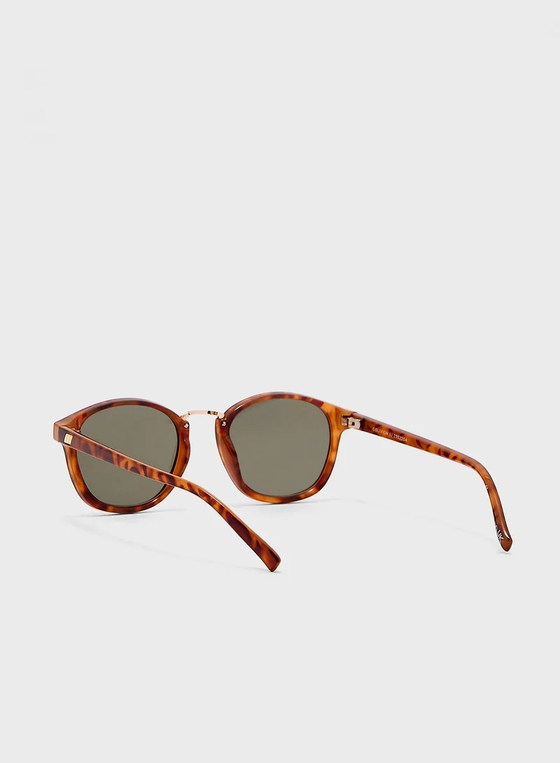 Le Specs Oblivion Shape Sunglasses