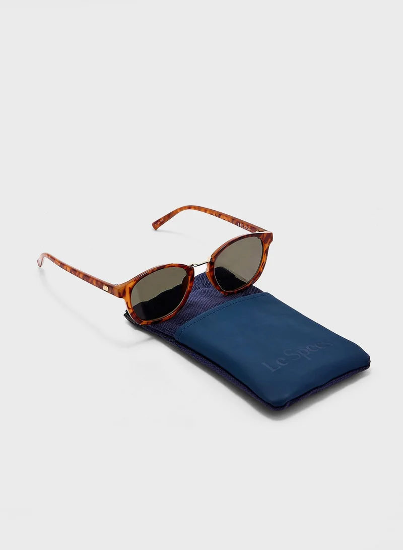 Le Specs Oblivion Shape Sunglasses