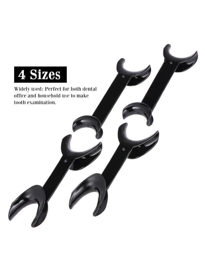 Dental T-Shape Intraoral Cheek Lip Retractor Opener Black - Image 5