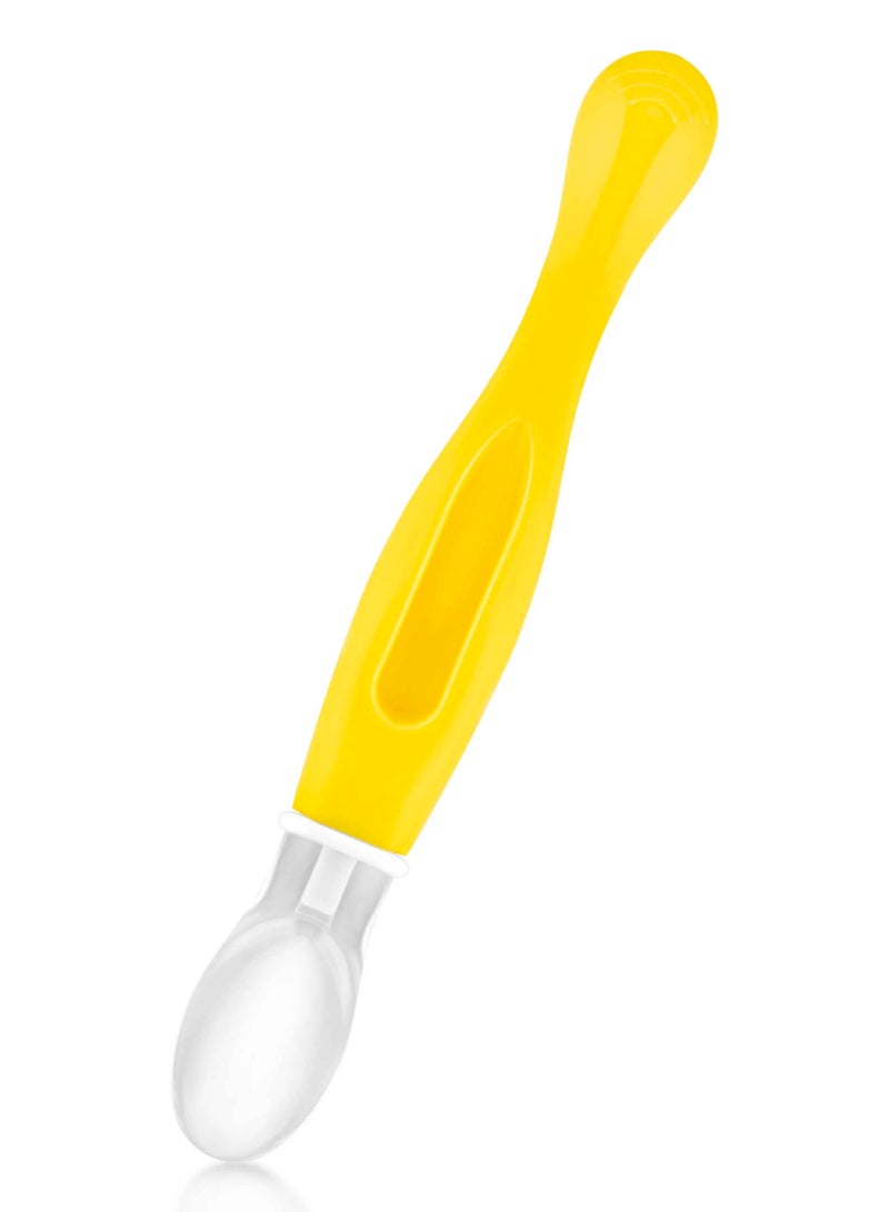 بابلز ملعقة سيليكون من بابلز - اصفر - Image 1