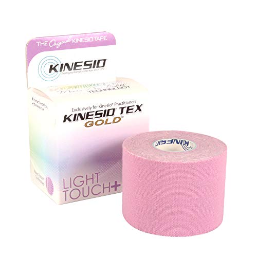Kinesio شريط كينيسيو - شريط رياضي علاجي مرن تكس جولد لمسة خفيفة - فوشيا بنفسجي - 2 بوصة × 16.4 قدم - Image 1