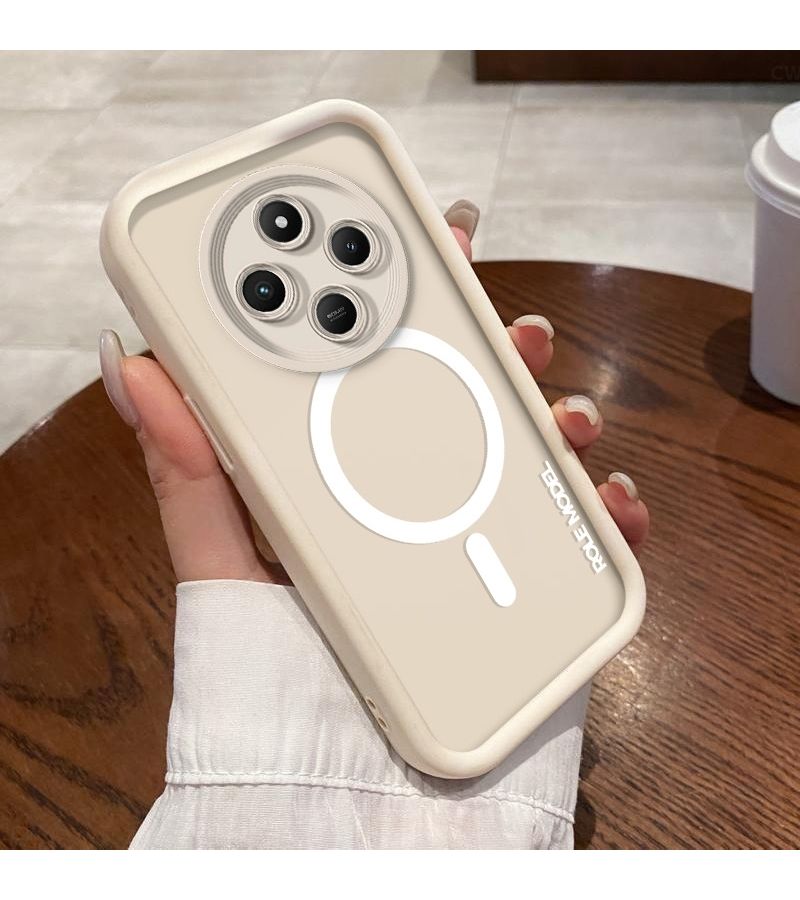 Phone Case Shock Absorbing Anti Slip Lightweight Durable Anti Stain Dirt Resistant Burgundy Compatible With Poco C75 5G - Image 3