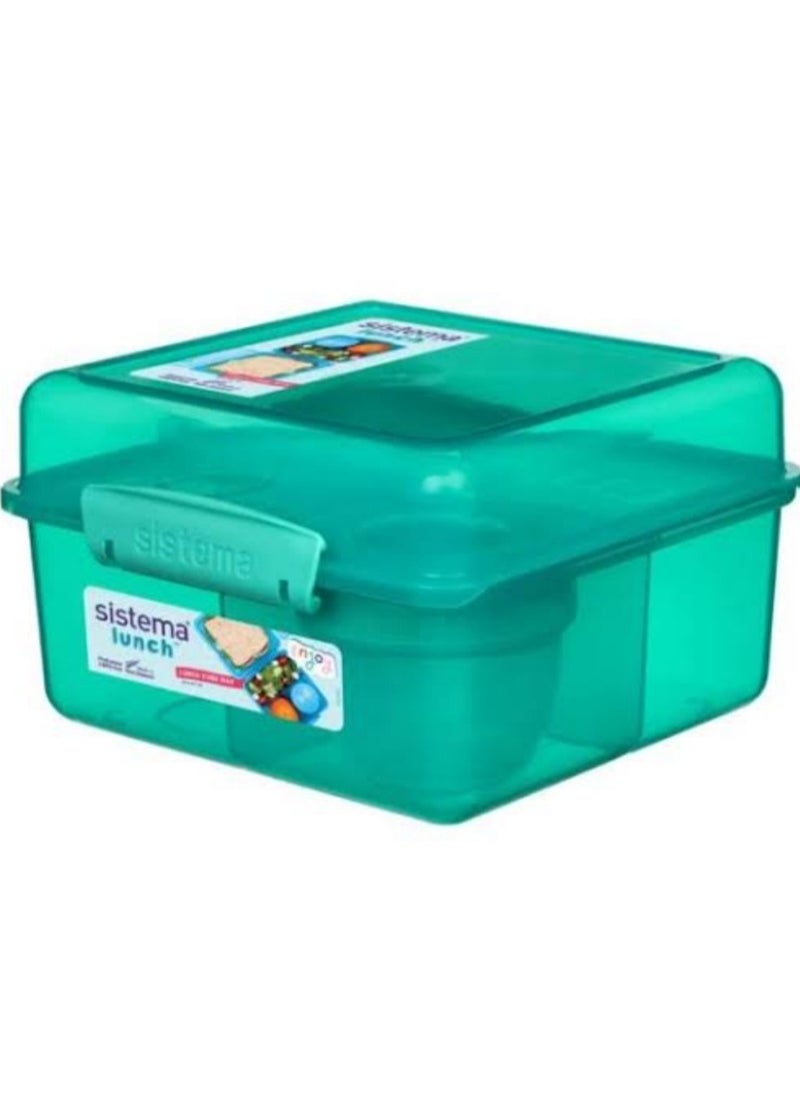 sistema - 2L LUNCH CUBE MAX WITH YOGURT POT sistema - Image 1