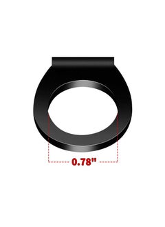 Excefore Truck Tie-Down Anchors  Stainless Steel Lashing Rings with Black Powder Trailers Hook Cargo Bolt for Dirt Bike Motorcycle Trailer Pickup Truck Camper(10 Pack）  - Image 2