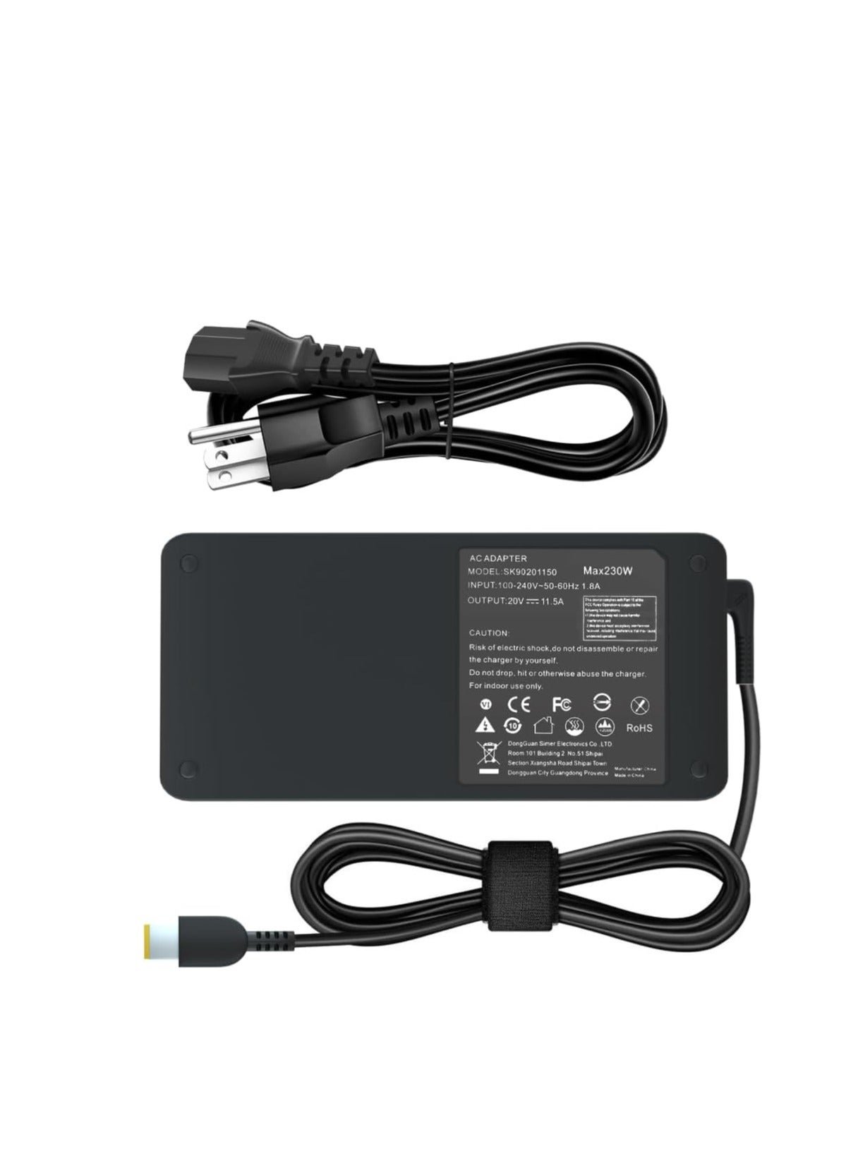 Terabyte 230W Charger for Lenovo Legion 5 Laptop - Fit for Lenovo Legion 5 7 5P 5Pro C7 S7 Y540 Y545 Y730 Y740 Y900 Y910 Y920 Y7000, Thinkpad P73 P53 P72 P52 P71 P51 P70 Adapter Power Supply