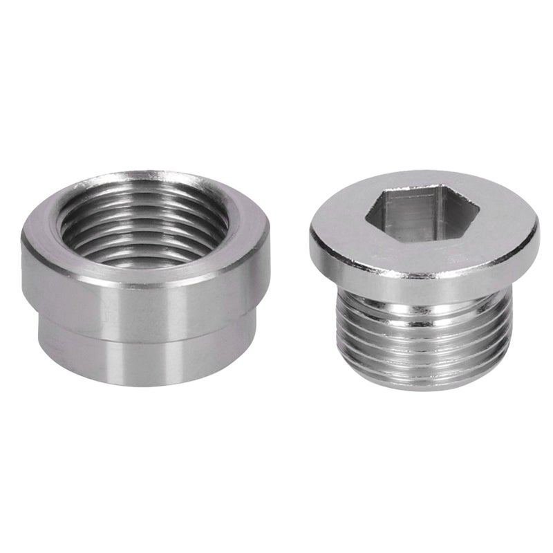 Thread Plug Welding Nut Hex Socket Plug Oxygen Sensor Accessories Exhaust Device Fitting M18 - Image 1