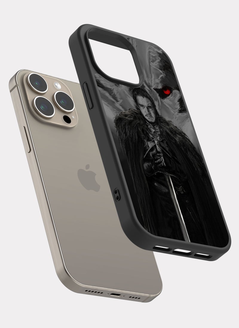 PXLAAT iPhone 15 Pro Max case cover Jon Snow GOT - Image 2