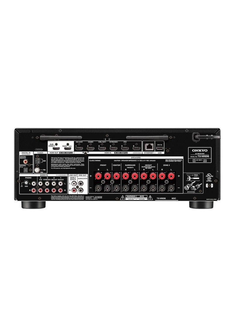 Onkyo - TX-NR696 7.2-Channel Network AV Receiver - Image 1