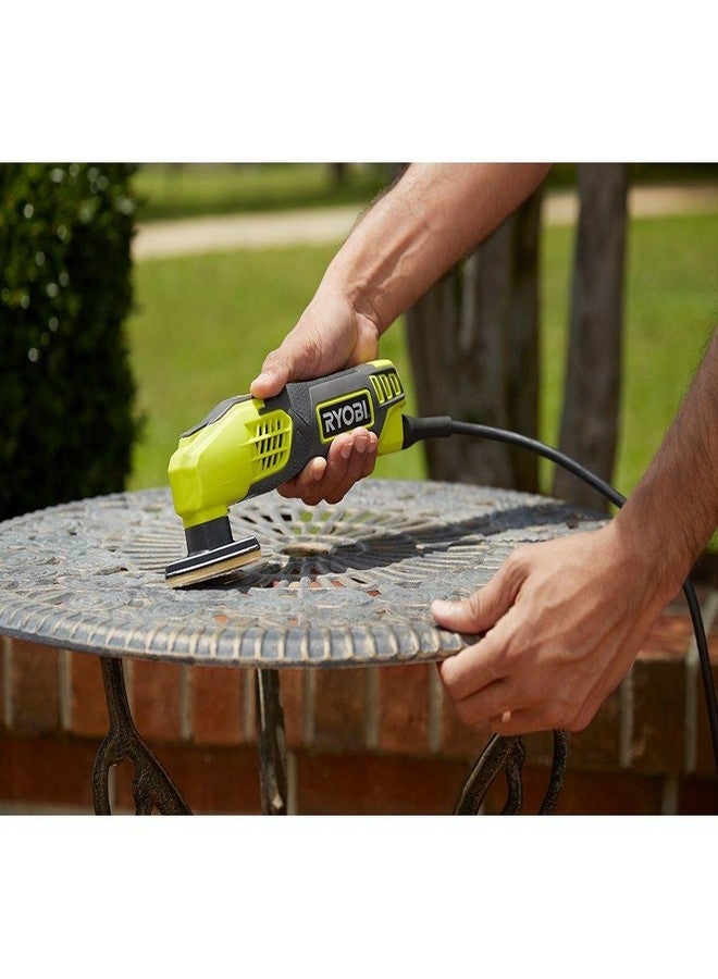 ريوبي ماكينة صنفرة Ryobi ZRDS1200 بسلك 0.4 أمبير وقطر 2-7/8 بوصة (مُجدَّدة) - Image 5