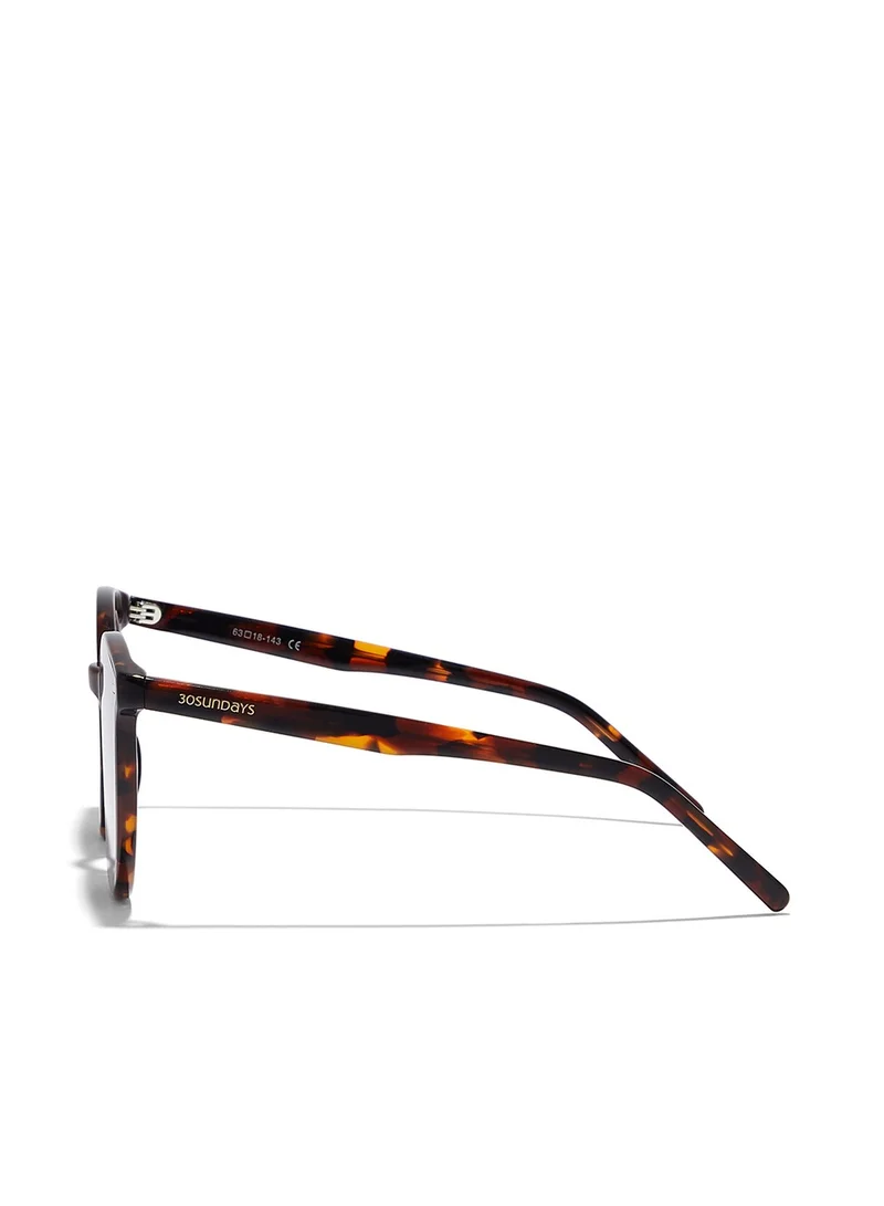 30Sundays 30Sundays HERA Women’s Round Sunglasses with UV400 Protection