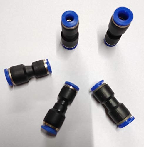 Airiz CRAFTSFY 8 to 6 mm Joint Fittings Push in Straight Reducer Connectors for Air Vacuum Water Hose Plastic Pneumatic Parts 5 Pieces - Image 3